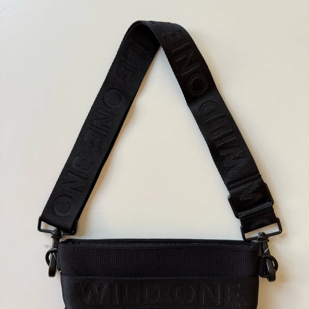 Wild One Treat Pouch - Recycled Knit - Black